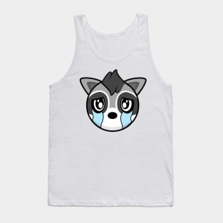 The Crying Trash Panda Tank Top